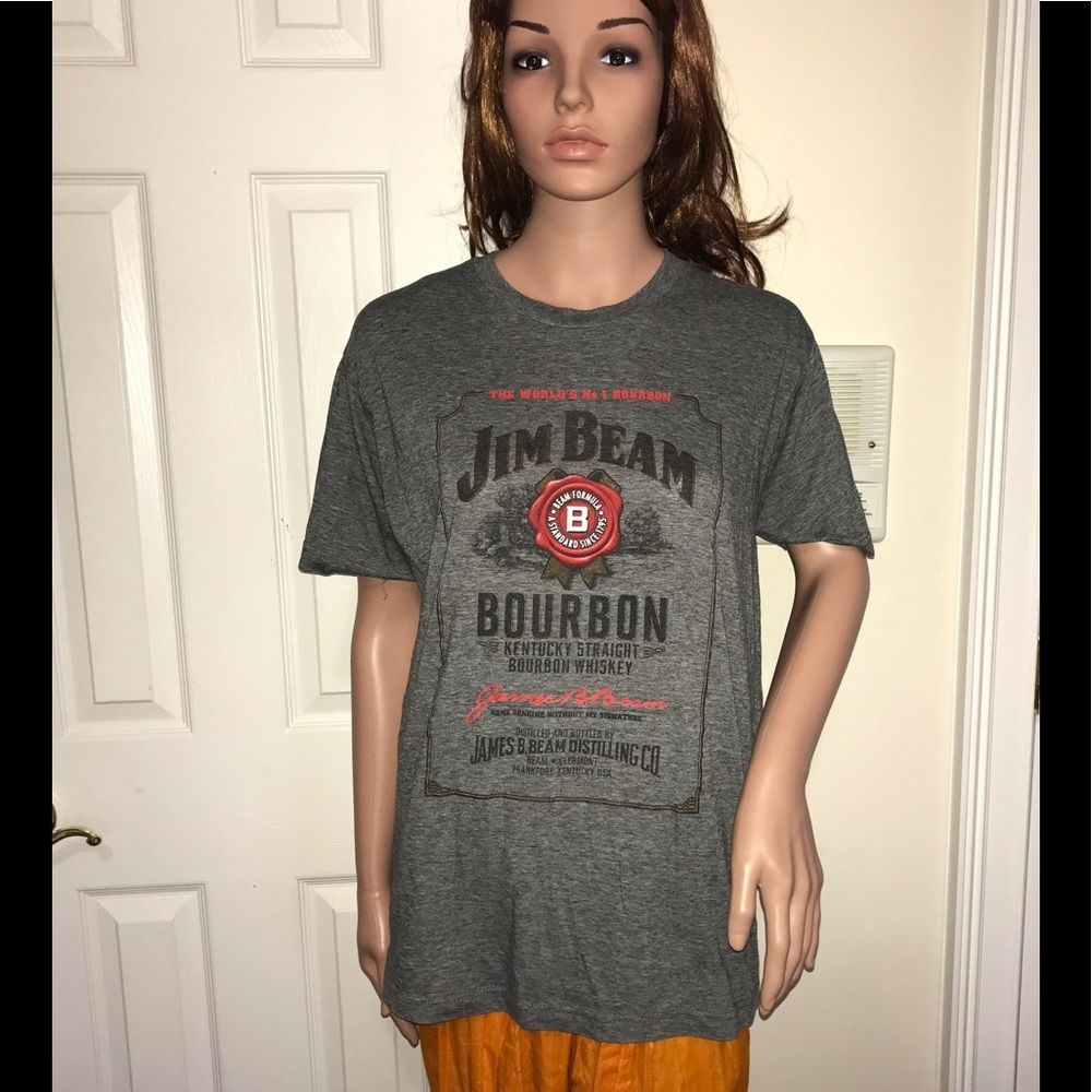 Used Jim Beam Bourbon Whiskey T-Shirt